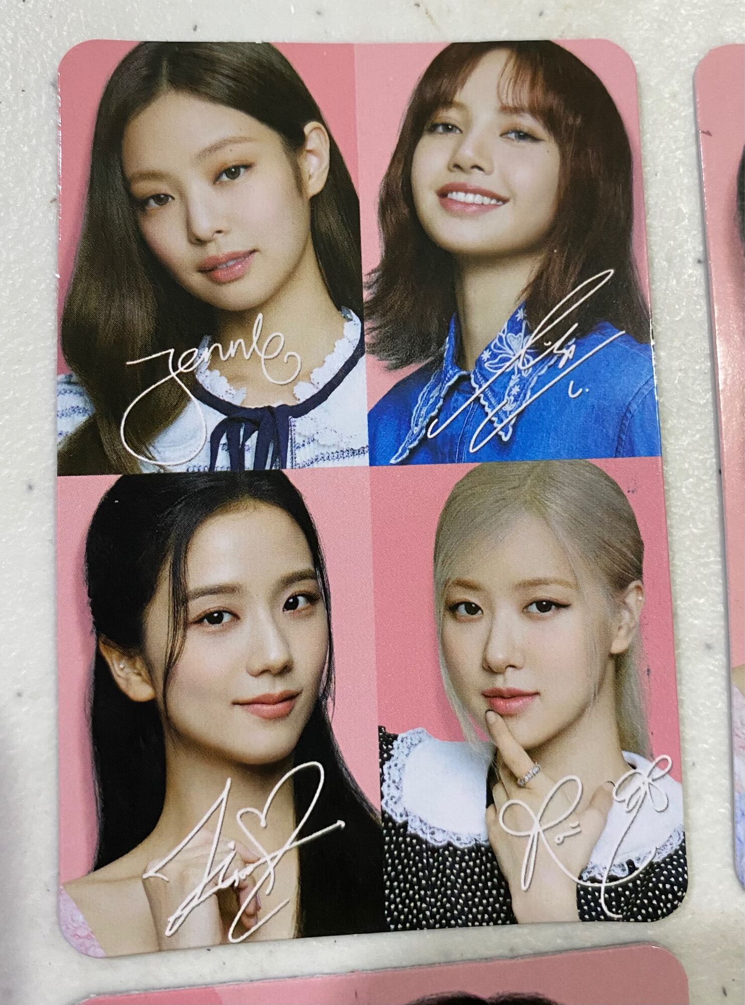 OFFICIAL BLACKPINK PHOTOCARD BLACKPINK OREO PHOTOCARD | Lazada PH