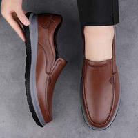 NUDANLAI | Easy-on Soft Bottom Genuine Leather Men Shoes