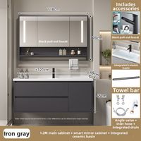 XUANXISHI | Modern Ceramic Integrated Washbasin