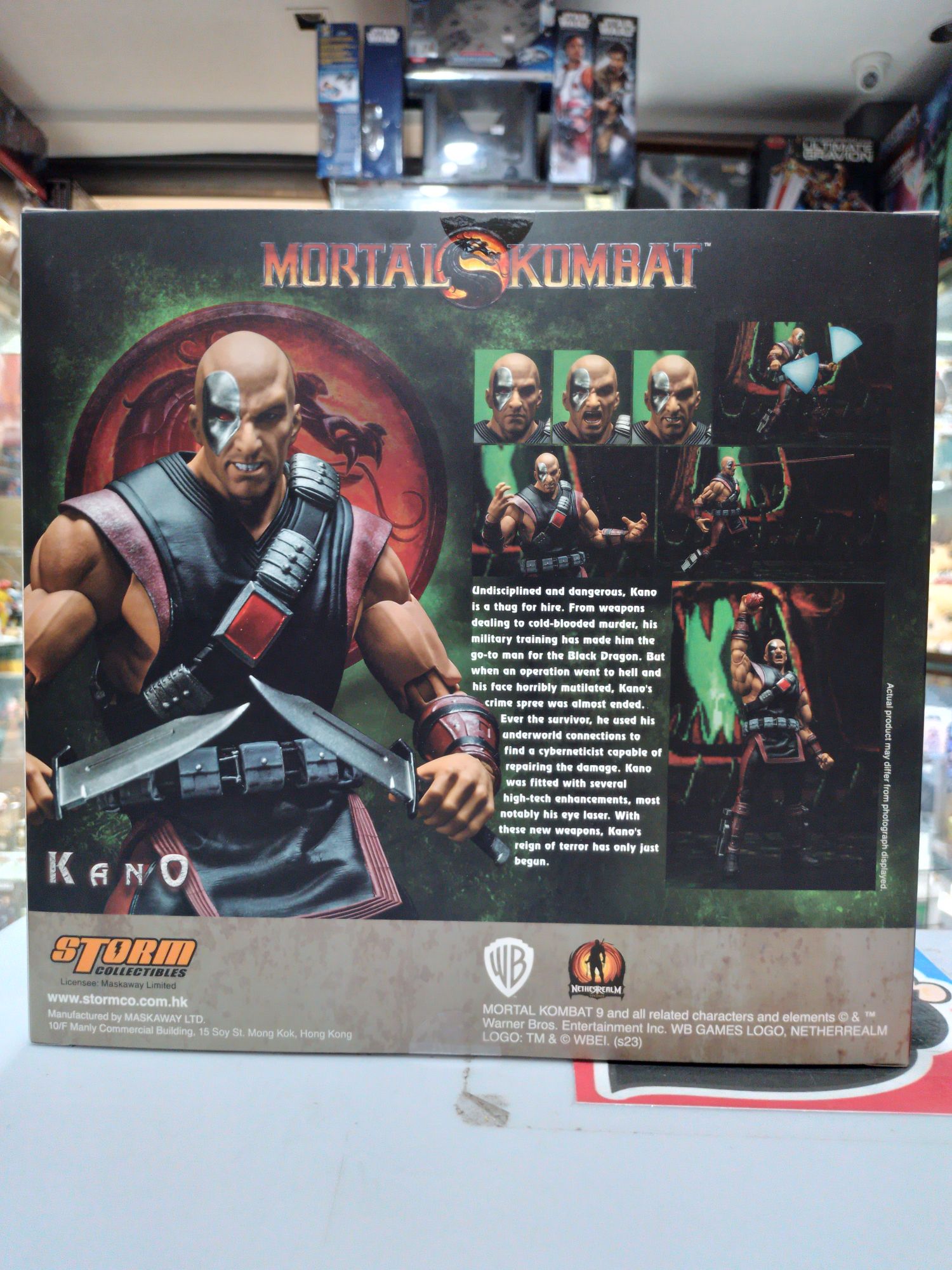 PiXELATOY - Kano. Mortal Kombat. Storm Collectibles