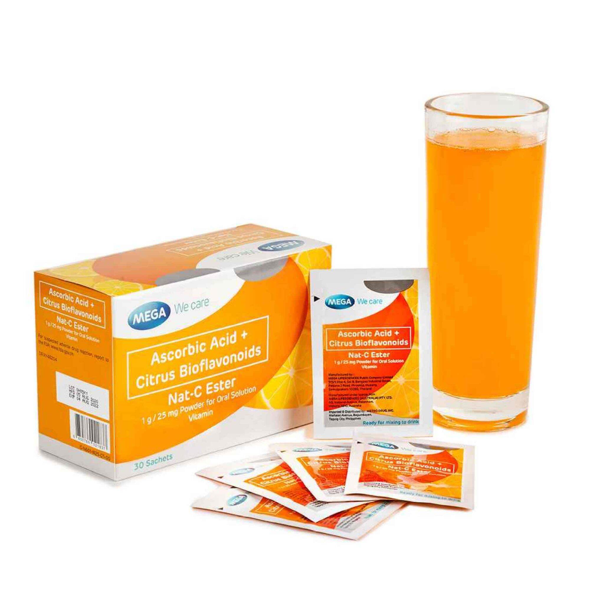 Nat C Ester 30Sachet Vitamin C in powder form Lazada PH