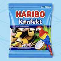 Haribo Liquorice Confectionery Mixed Flavors 175 g