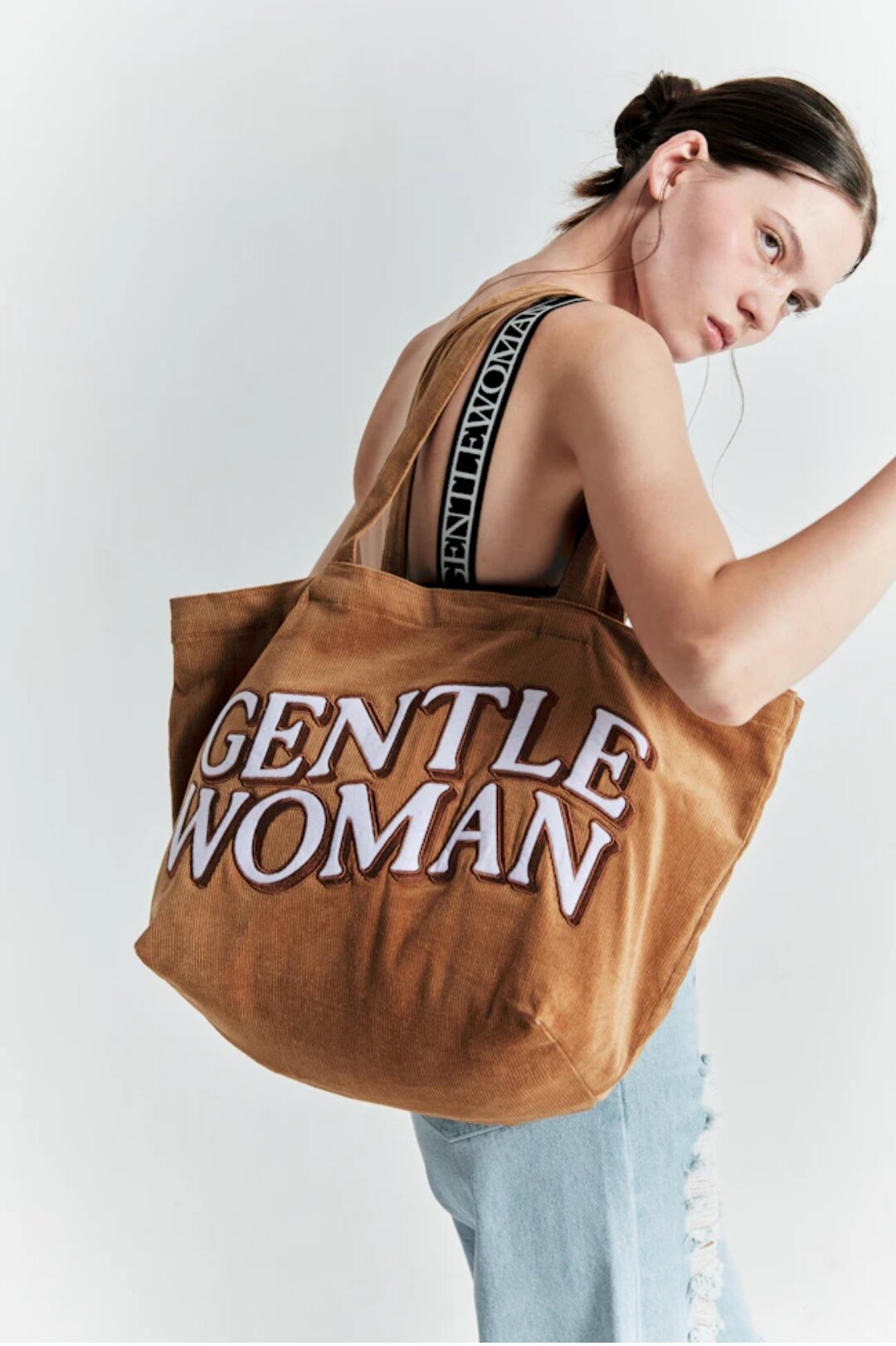 【GENTLEWOMAN】SAFARI SENSATION CORDUROY TOTEトートバック Promo Gentlewoman Gw Safari Sensation Corduroy Tote Diskon