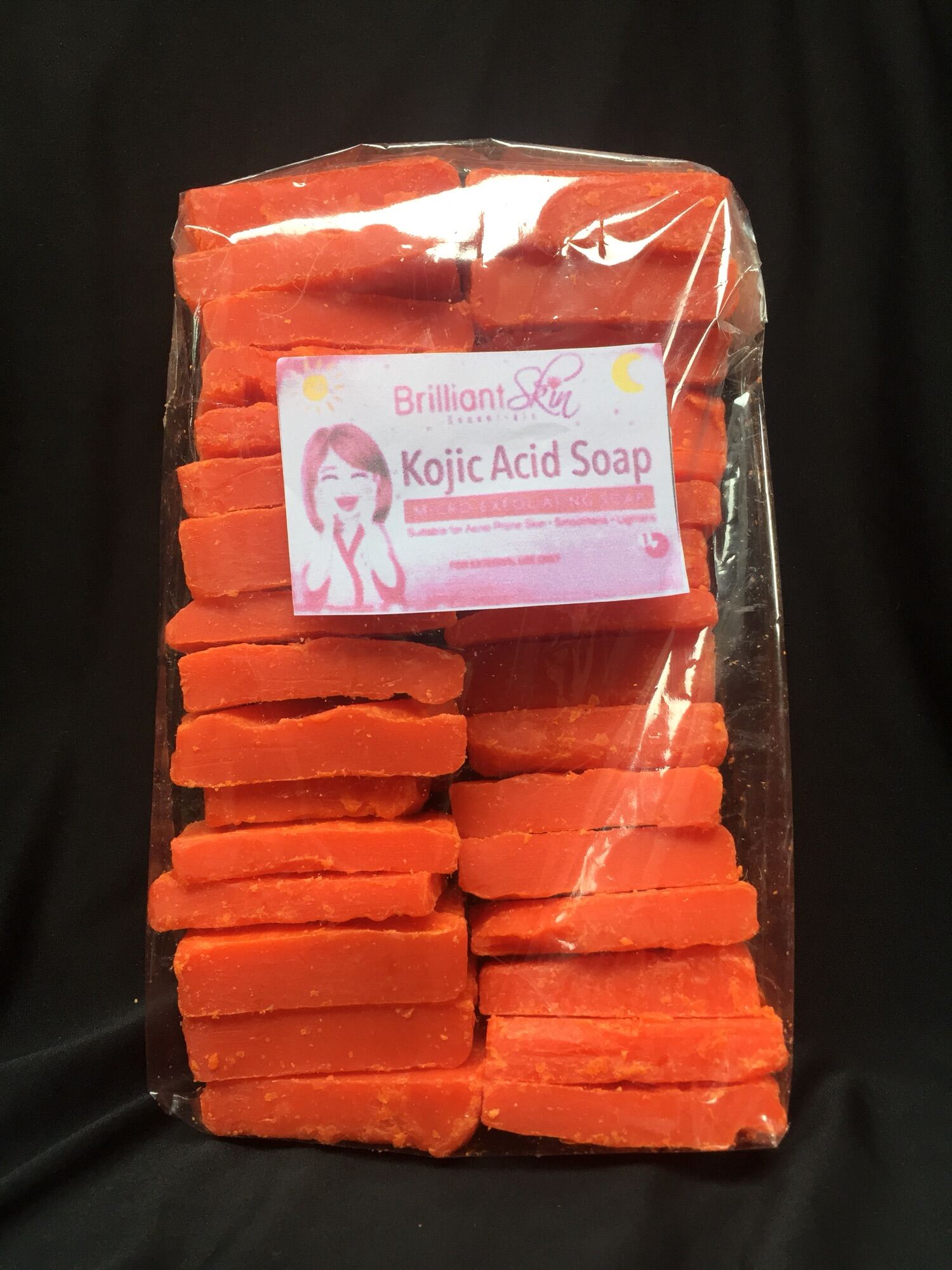 brilliant kojic soap scrap 1/2 kilo