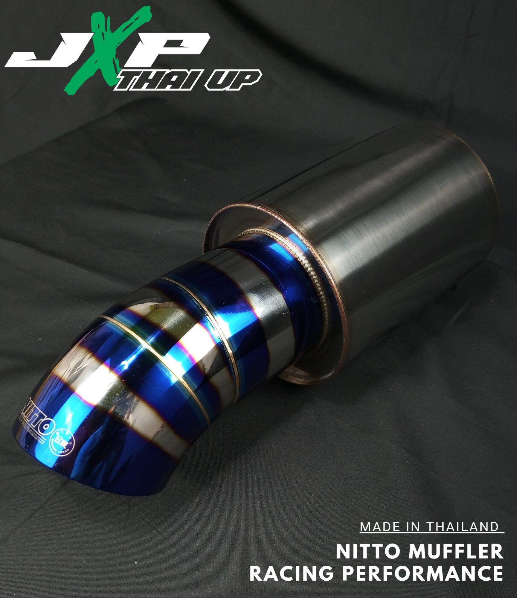 Free Shipping Nitto Muffler Exhaust Pipe Thailand Legit Universal