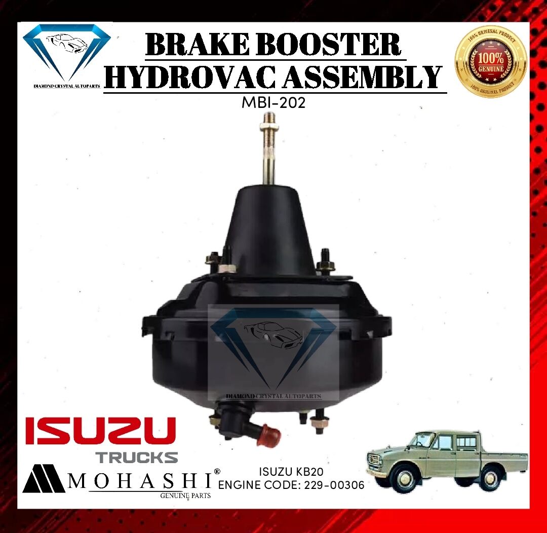 BRAKE BOOSTER HYDROVAC ASSEMBLY ISUZU KB20 ENGINE CODE 22900306