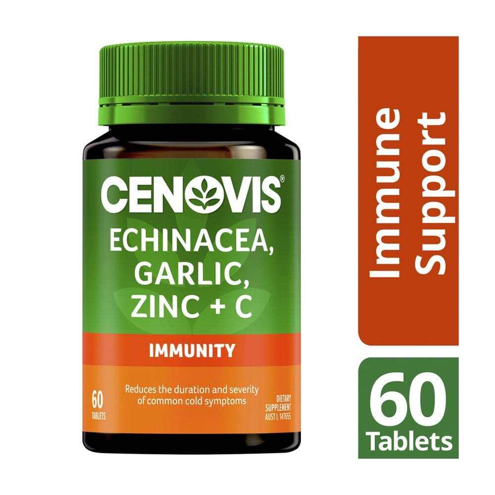 Cenovis Echinacea, Garlic, Zinc + C 60 Tablets Lazada PH