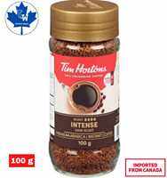 PROUDLY CANADIAN Tim Hortons INTENSE DARK ROAST Premium Instant Coffee | 100g BB: DEC 2027