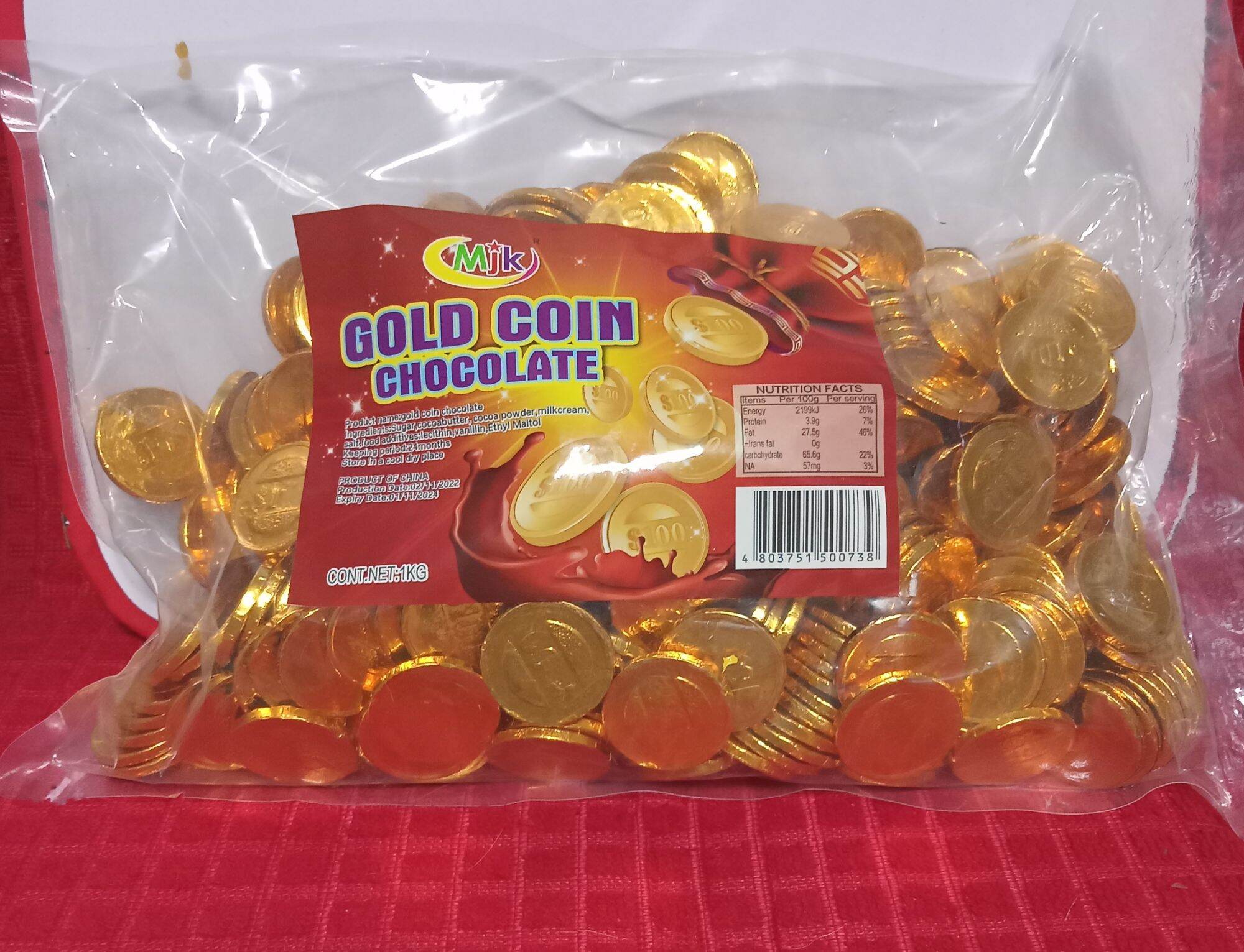 GOLD COIN CHOCOLATE 1KG Lazada PH