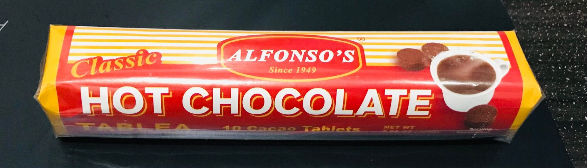 Alfonso’s Classic Hot Chocolate Tablea Cacao (10 Tablets) 200g Lazada PH