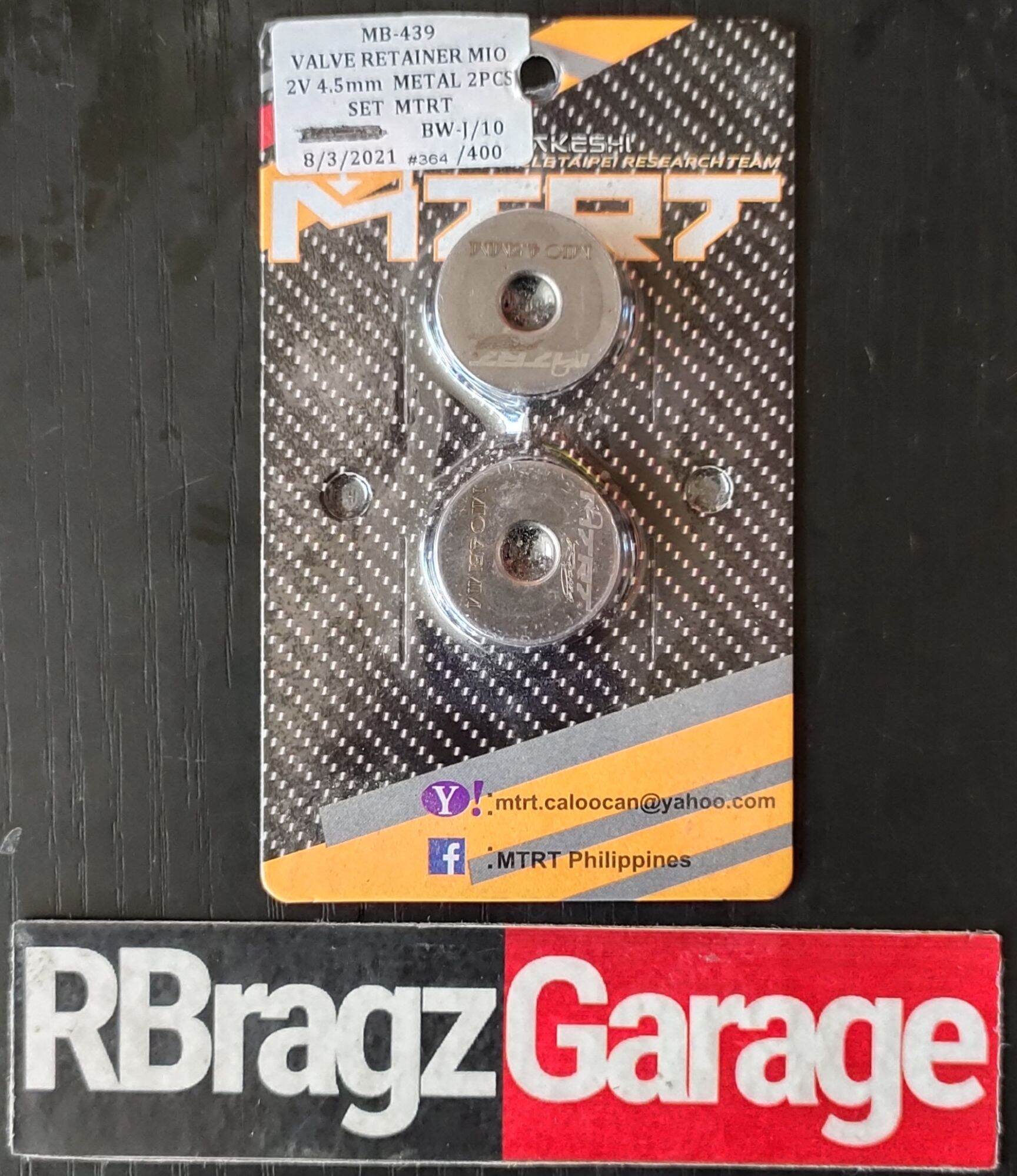 MTRT Valve Retainer Metal 4.5mm / 5mm Mio Lazada PH