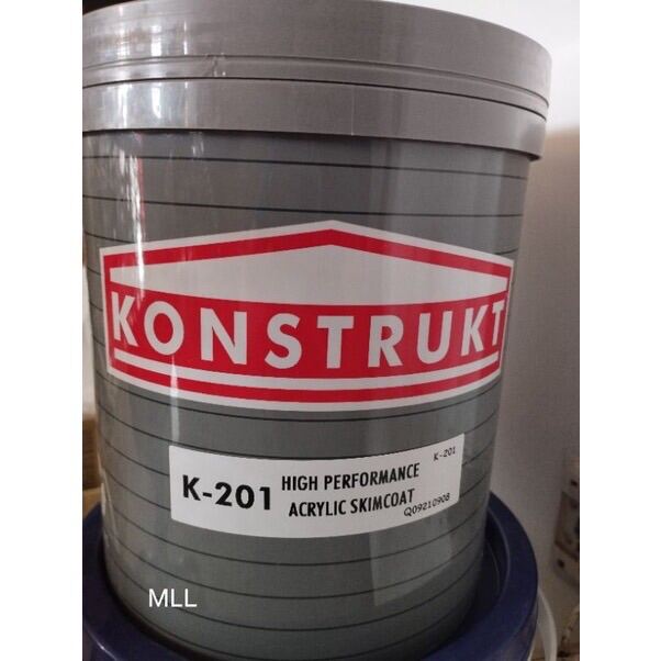 BOYSEN KONSTRUKT K201 High Performance Acrylic Skimkote Permaplast 4 L