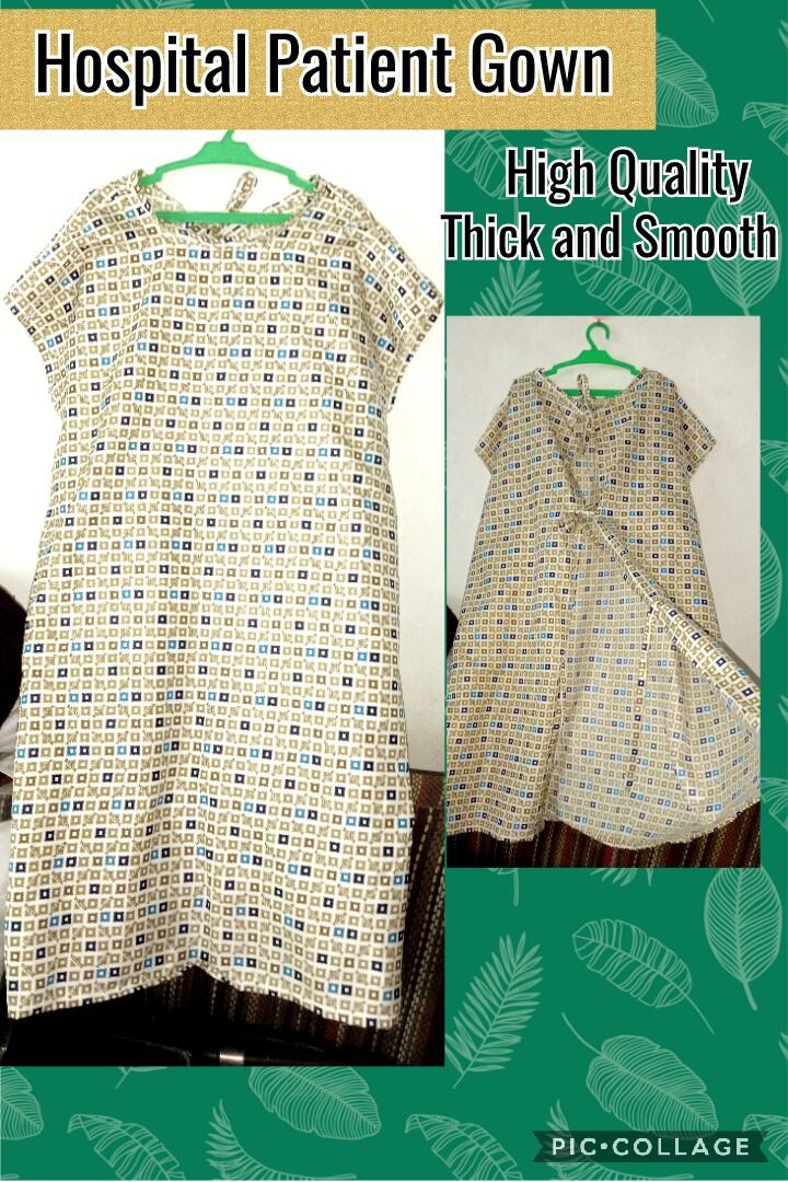 Hospital gown medlarge COD Lazada PH