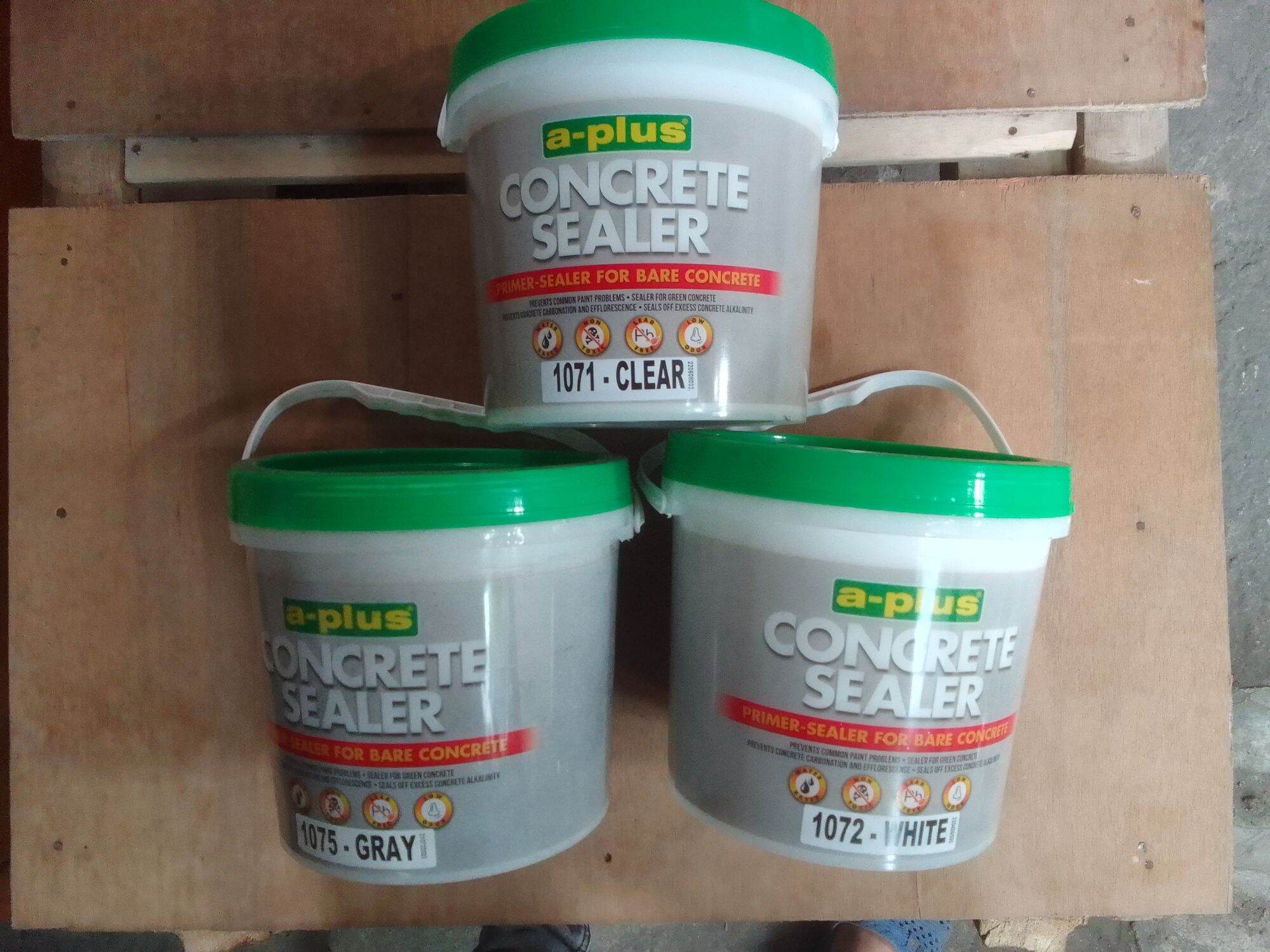 APLUS/APLUS CONCRETE SEALER PRIMER SEALER FOR BARE CONCRETE CLEAR