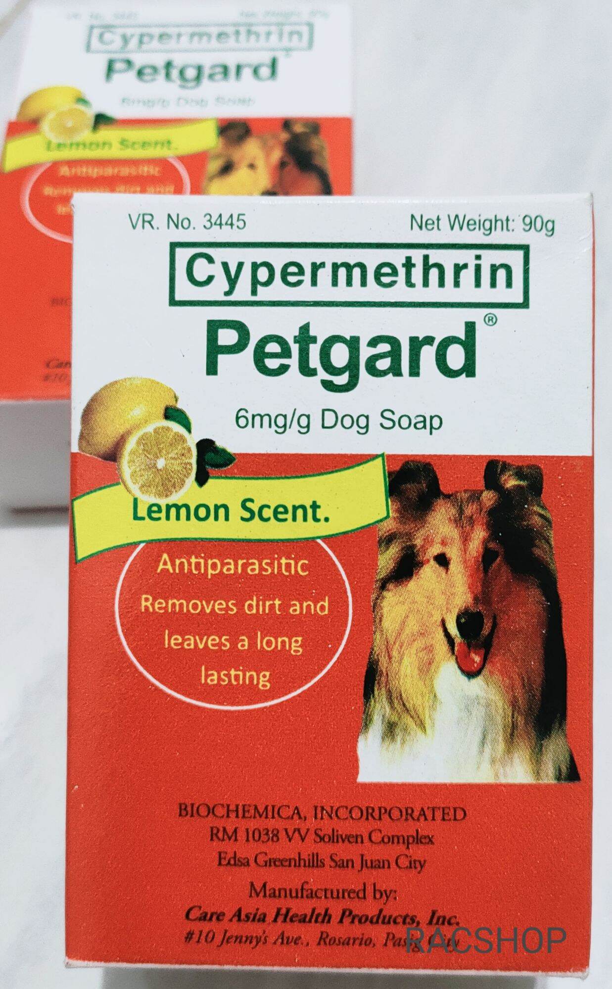 PETGARD tick & flea dog soap (90g) Lazada PH