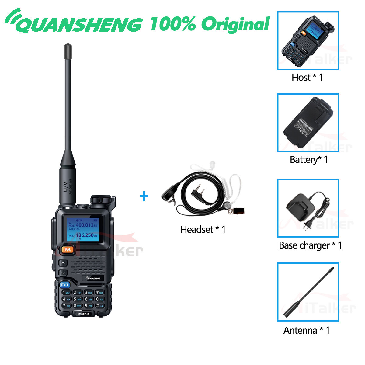 Z-TAC Official Store] Z-Tactical AN-152 PRC-152 Dummy Funkkoffer Modell Talkie-Walkie Modell für Baofeng Radio ohne Funktion Modell 1:1 Z020 grünes Gehäuse
