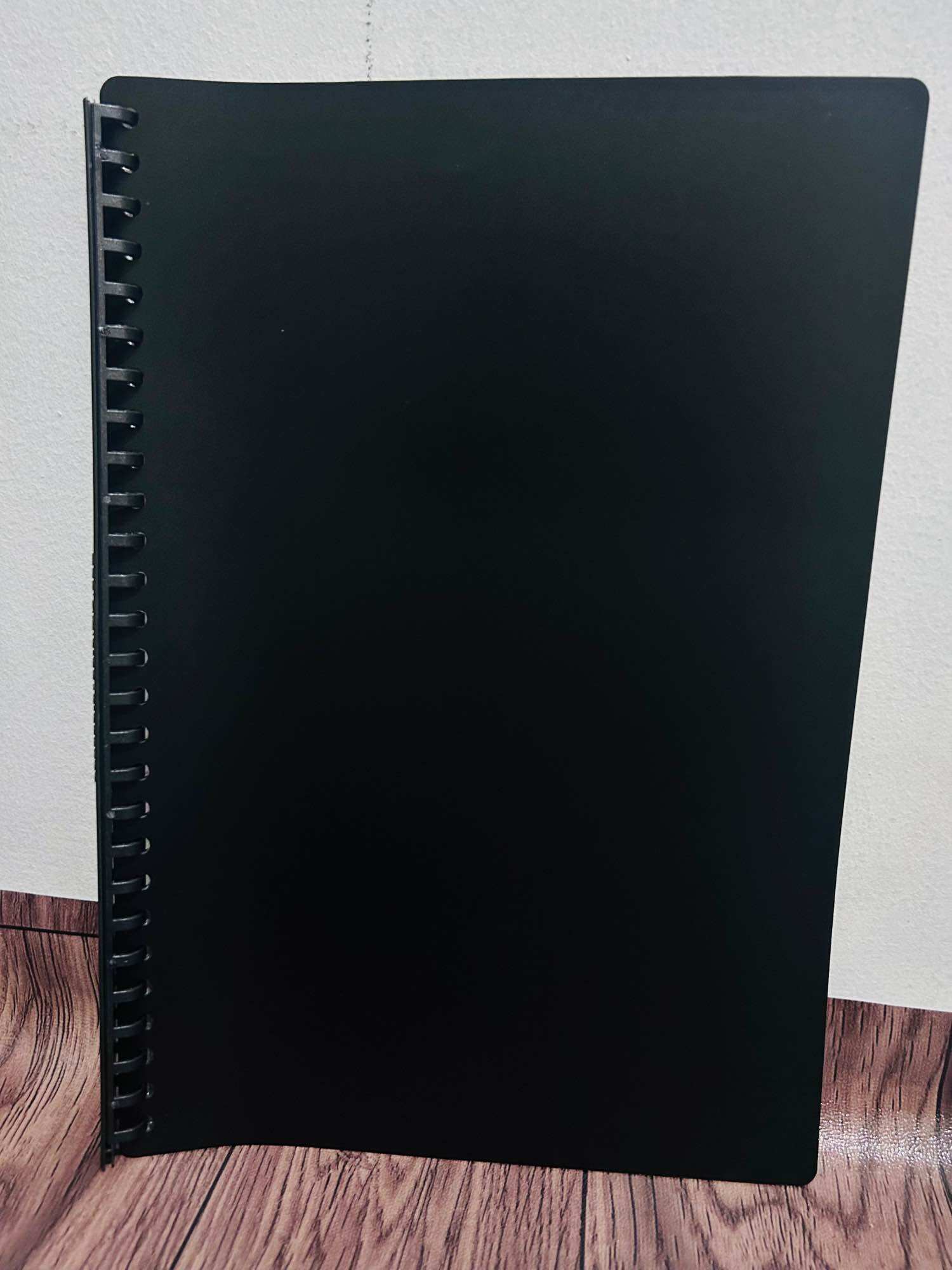 9 Colors Clear Book Long for Office Stationery - Ideal for Storing Larger Documents