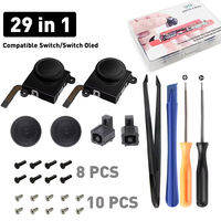 DATA FROG 3D Analog Thumb Stick Replacement Joycon Spare Kit For Switch LITE OLED Controller Repair Tool Accessories