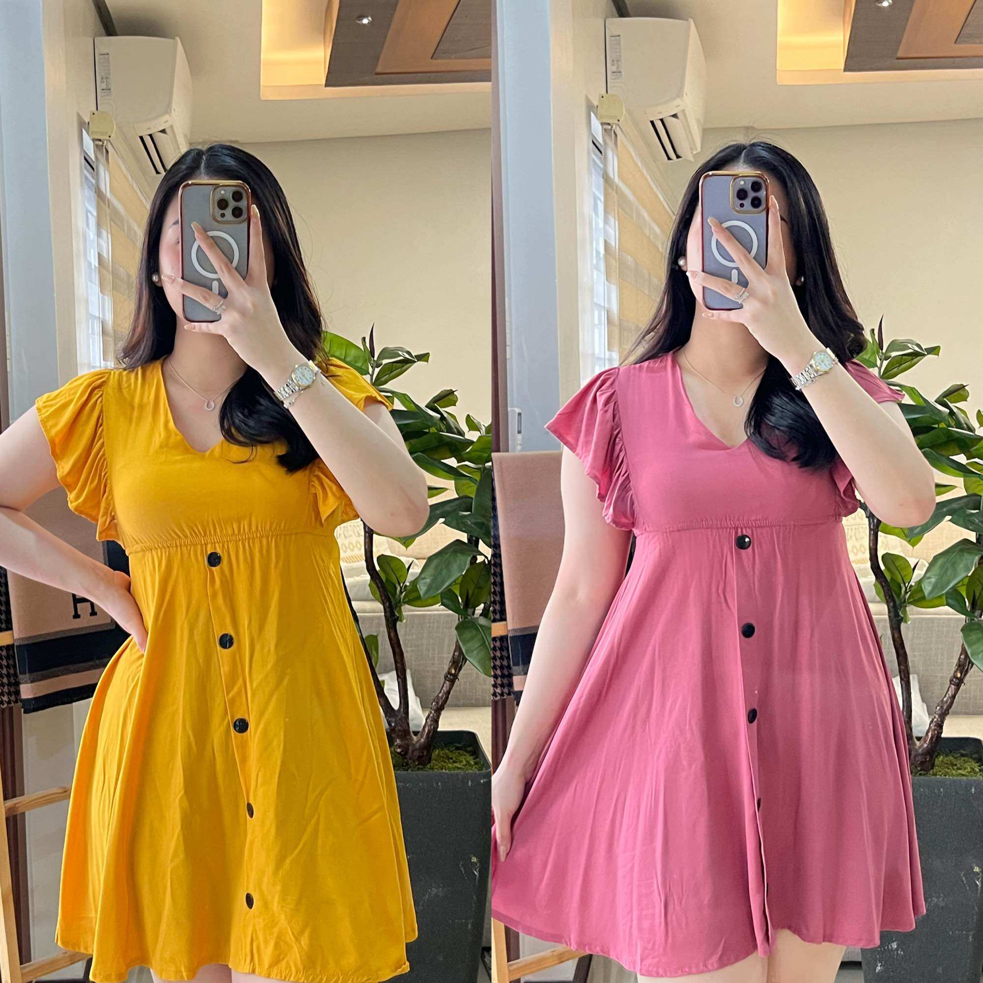 chinese dress ladies Petite Kaftan dresses for women online. White caftan dress by Nuichan main image 1