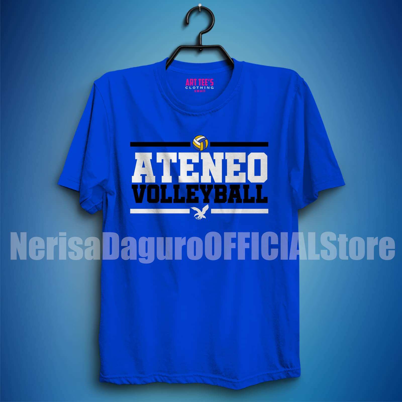 UAAP Volleyball Ateneo Blue Eagles Warmer Shirt Design Lazada PH
