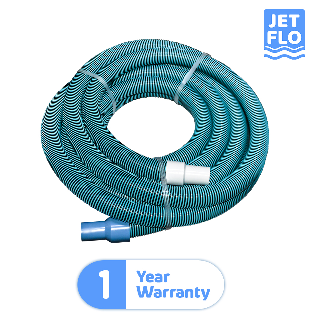 Jet-Flo Heavy-Duty 35 ft Pool Vacuum Hose with Swivel