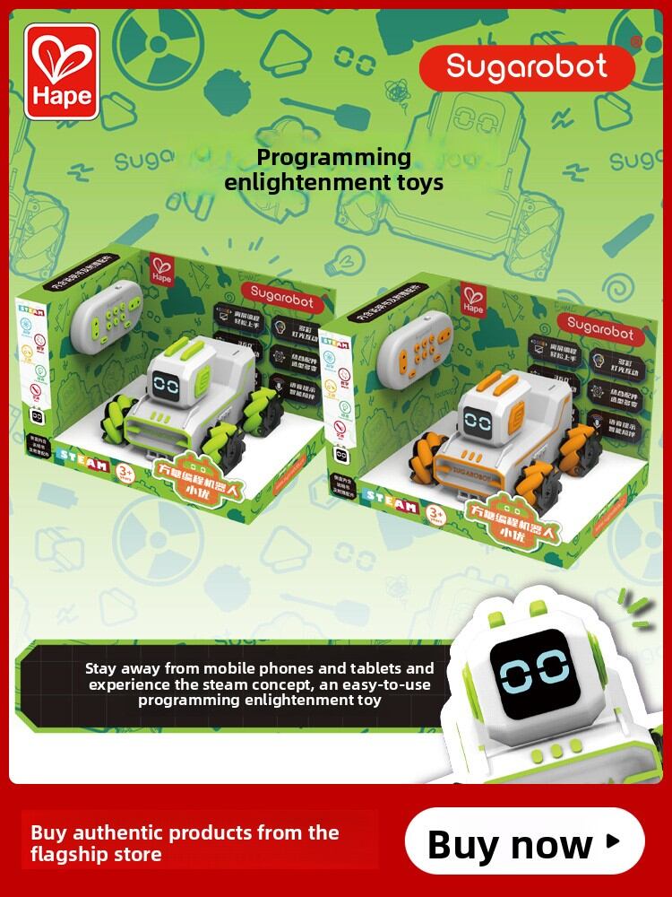 Hape | Educational Coding Robot Toy for Kids 3 Years Old - Brand Hape Presyo 2,972 Piso*Libreng Shipping