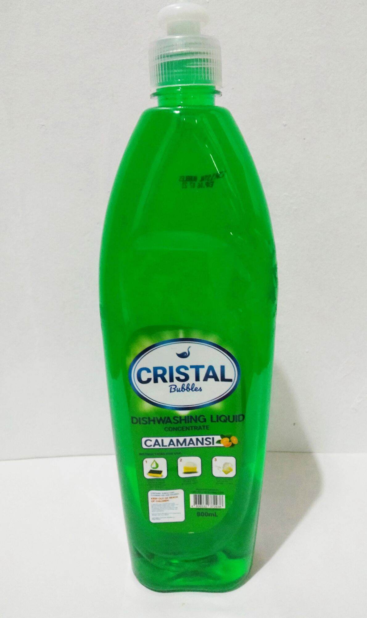 Cristal Bubbles Dishwashing Liquid Concentrate Calamansi (800 ml