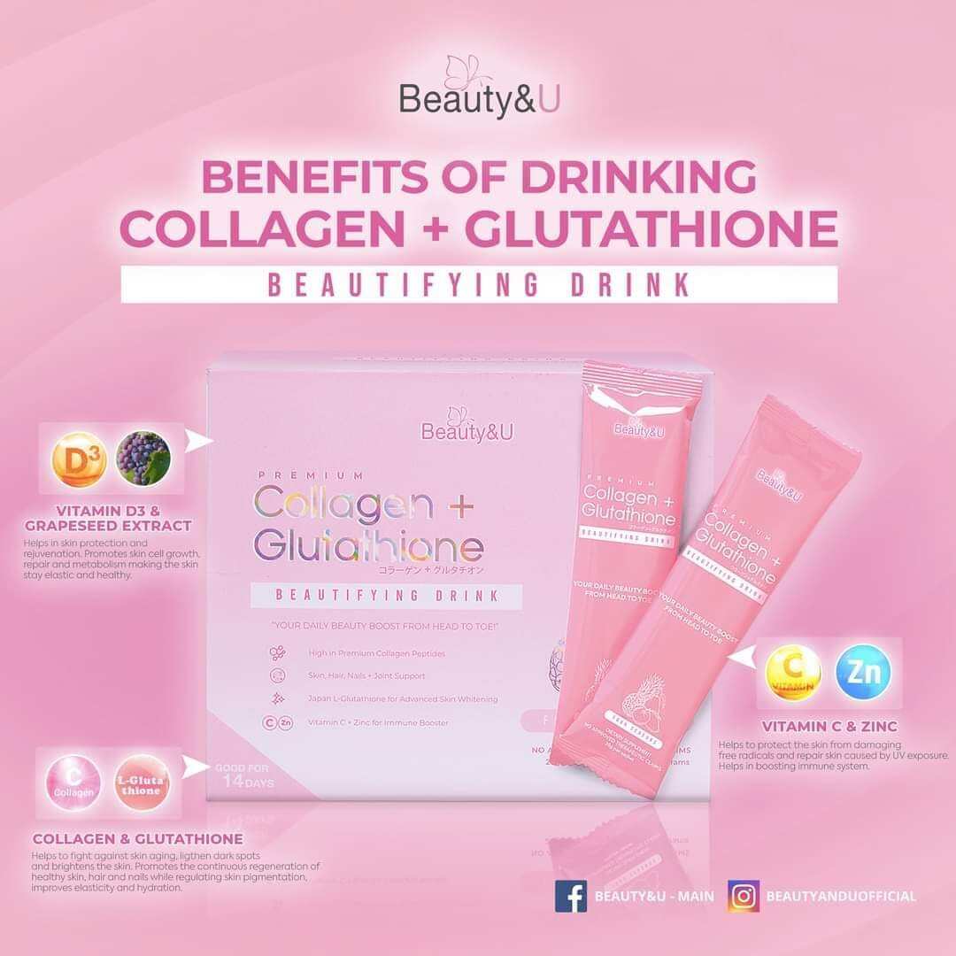 Dhyz Beauty U Premium Collagen Glutathione Drink