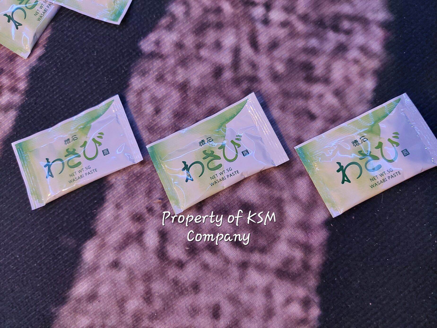 Authentic Japanese WASABI PASTE SACHET (5g sachet) Lazada PH