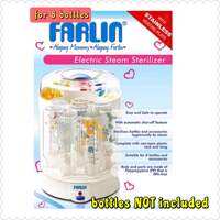 FARLIN ELECTRIC STEAM STERILIZER (sold per box / 1 sterilizer per box) * Bottles NOT included *