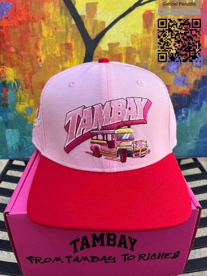 Tambay Cap Original V14 Pink Jeep LIMITED Pio Balbuena Flat