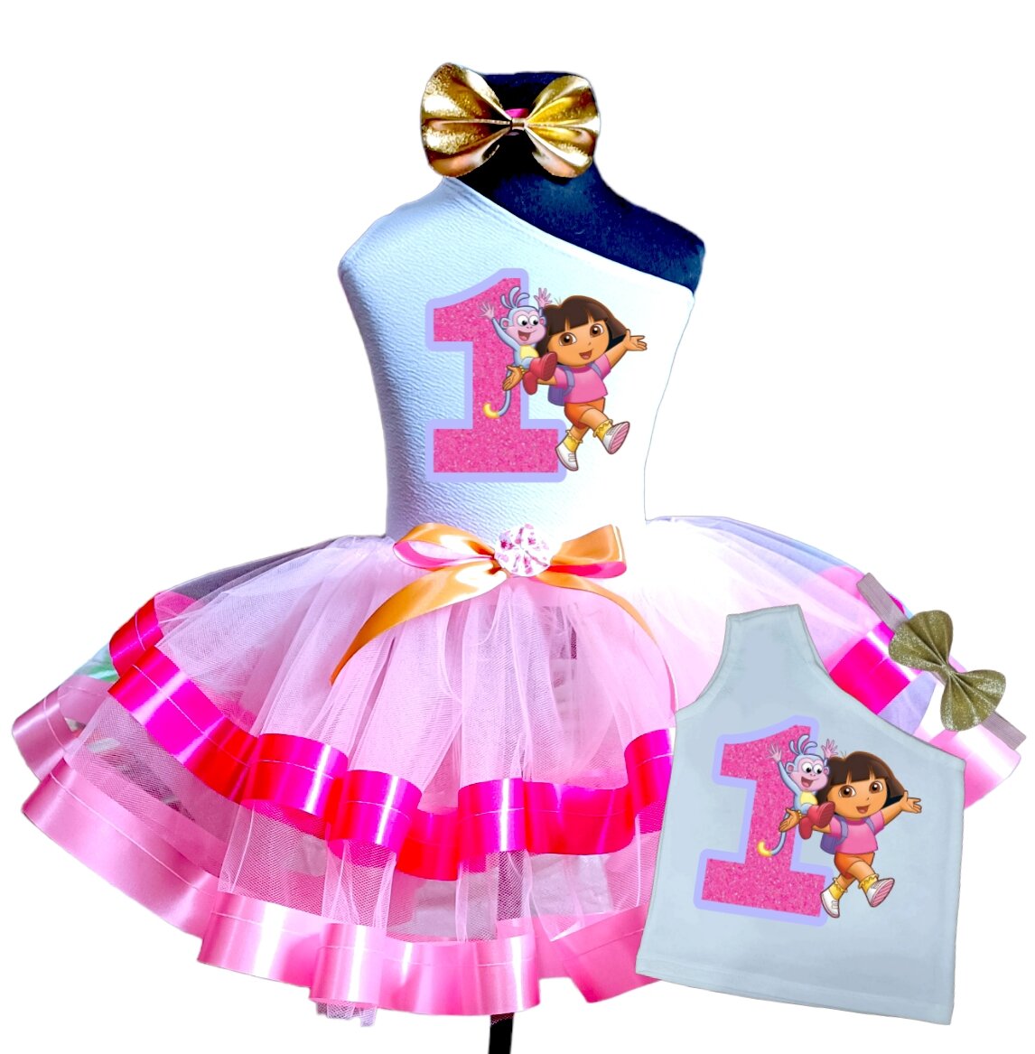 Dora birthday clearance dress