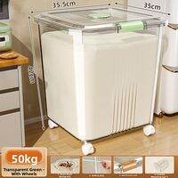 MEIZHUFU | Sealed Food-grade Insect-proof Moisture-proof Flour Storage Container