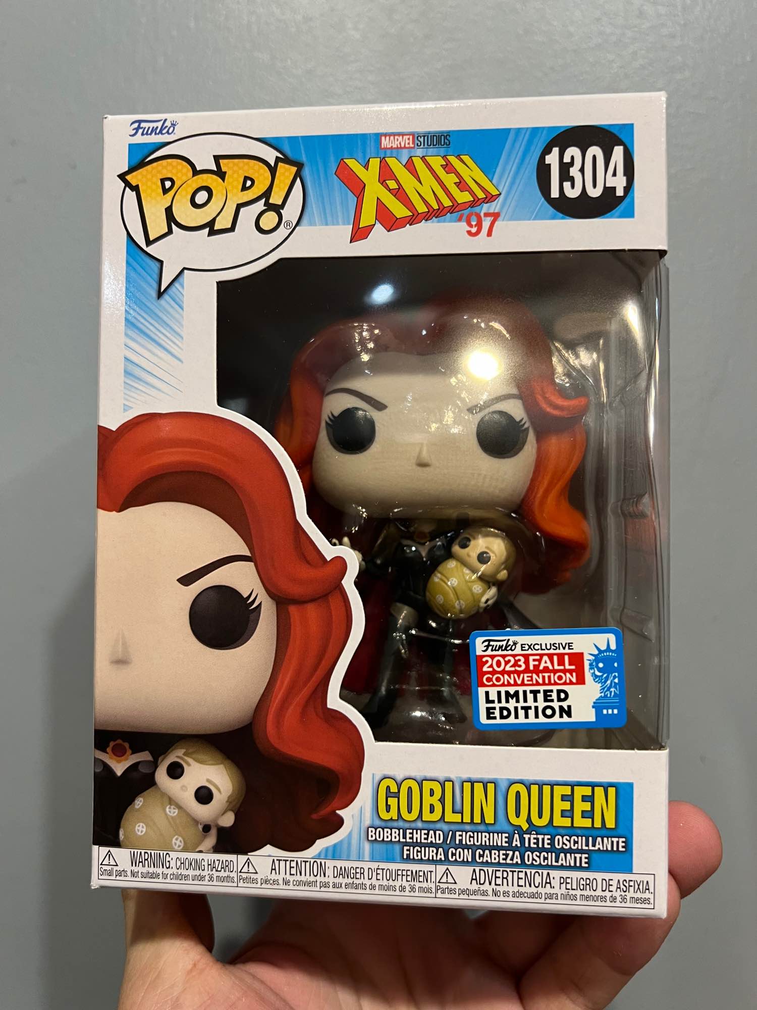 Funko Pop! Marvel X-Men Goblin Queen 1304 Exclusivo Original - Moça do Pop  - Funko Pop é aqui!