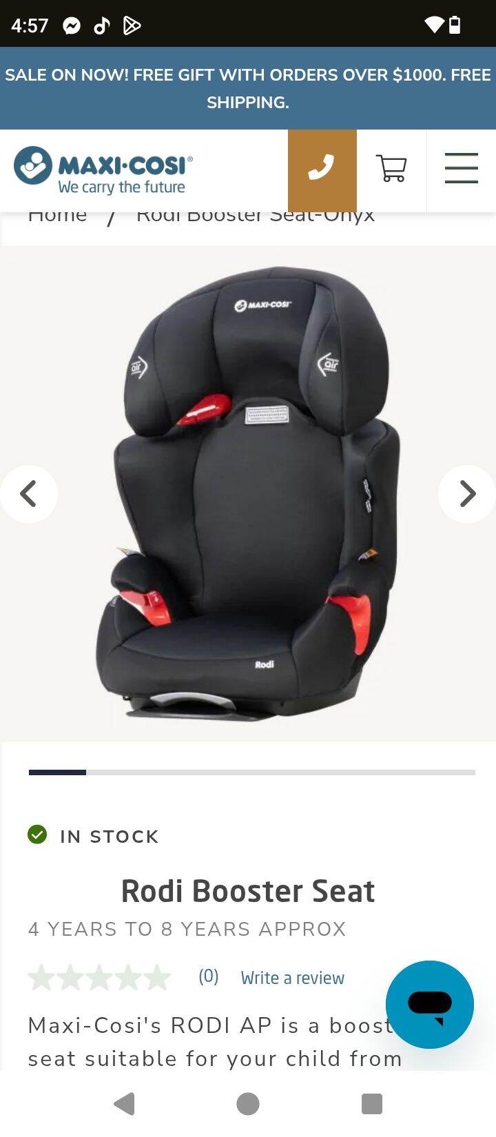 Maxicosi Rodi AP Booster Carseat