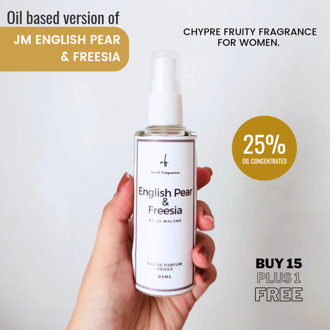 English Pear Freesia 25 Oil Based Perfume 85ml Lazada PH