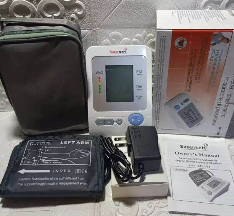 surgitech blood pressure monitor manual