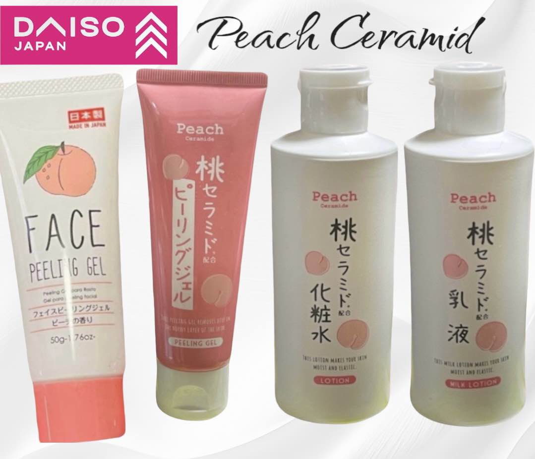 Daiso Face Peeling Gel (50g) Made in Japan/Peach Ceramid