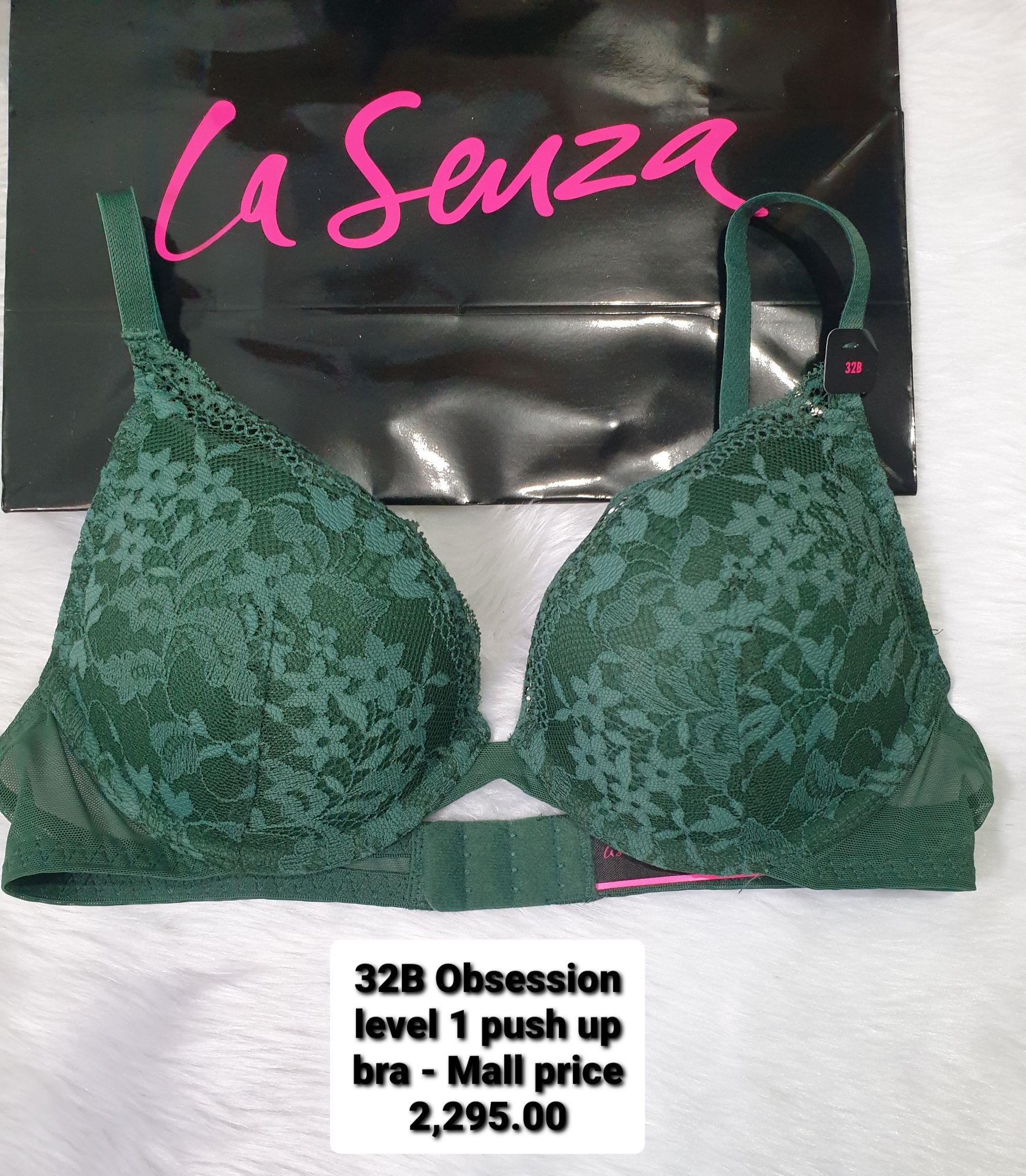 El_clothing - @350RB . NEW COLECTION‼️La Senza Remix Cotton , Size 34A Push  Up level 2 Harga 350.000 ( bra only ) Counter Price Bra 399.000 . 🛍️ Order  n more info Wa : 0813 8636 7003 Line : alexashop
