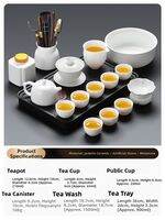 SHENGCANG | Luxurious Jade Ceramic Gongfu Tea Set