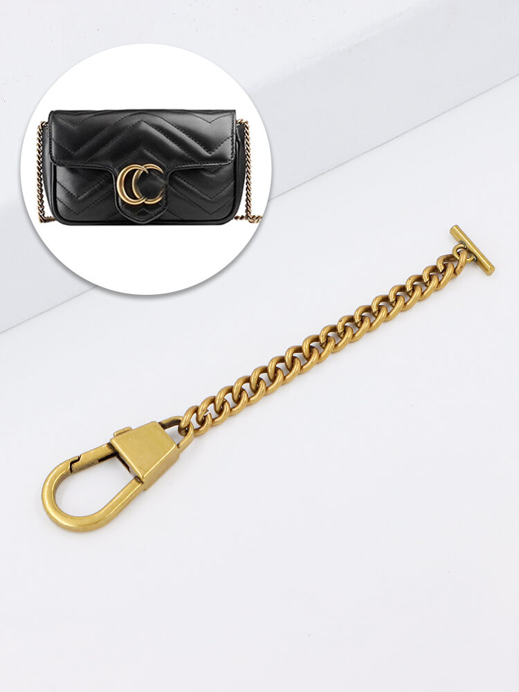 Applicable to Gucci Bag Chain Accessories Bag Chain Accessories Marmont Bag Gucci Mameng Mini Bag Chain Inner Buckle Shoulder Strap Single Buy