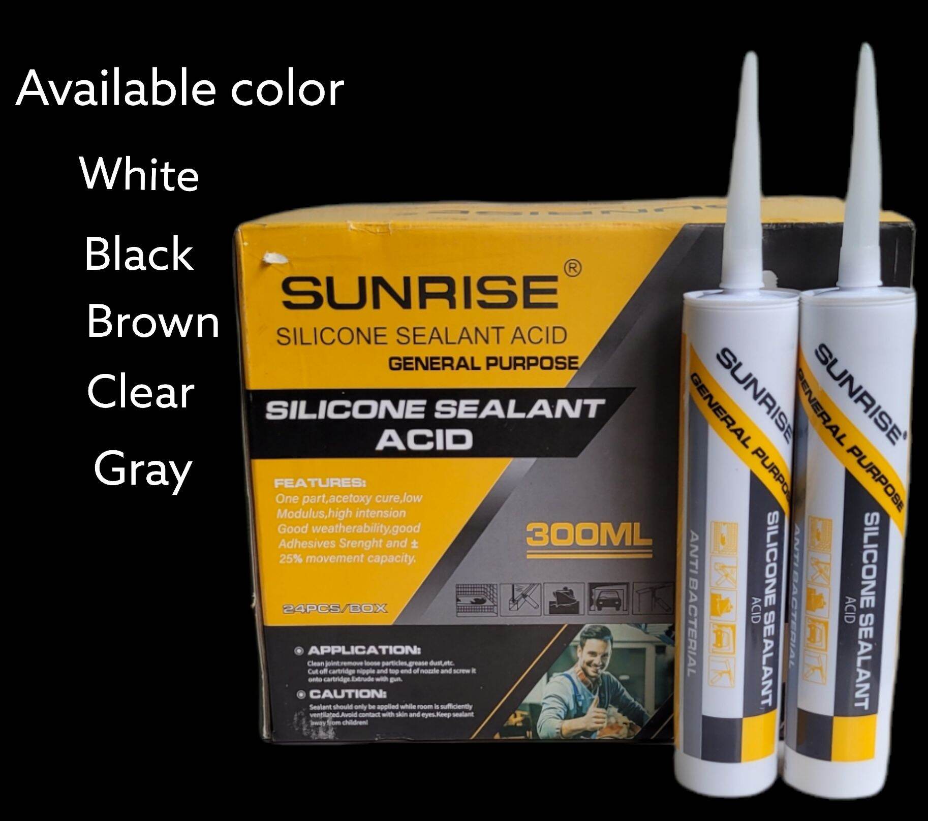 Sunrise silicone sealant 300ml Lazada PH