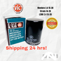 VIC Oil Filter C312 for Mitsubishi Montero Sport/ Strada/ L200 2016 2017 2018 2019 2020