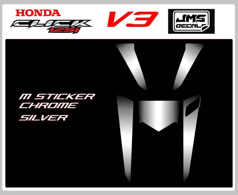 Click V3 Sticker Design click v3 M decals. sticker set | Lazada PH