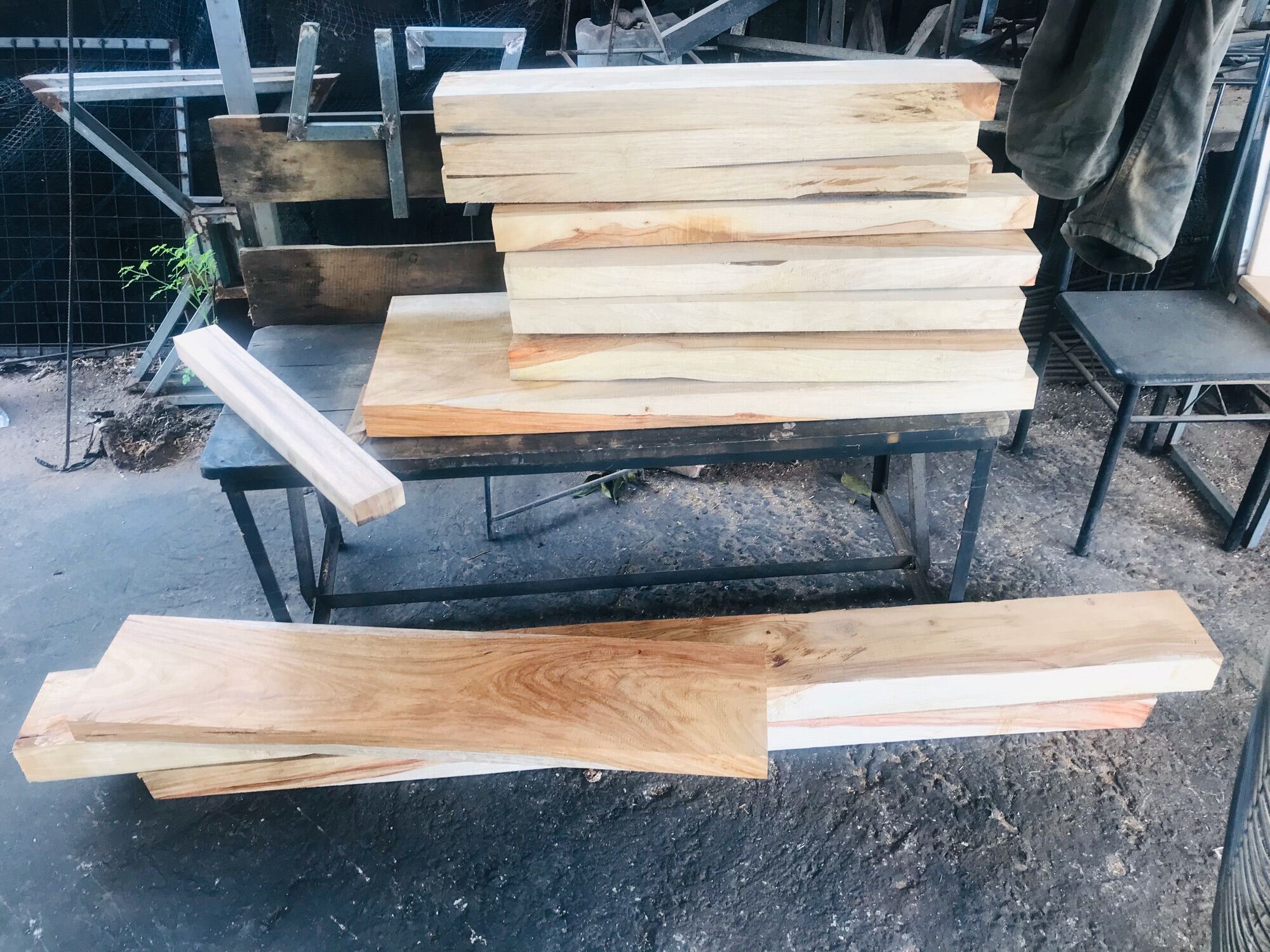 Narra Wood Planks or Wood Slabs Customized Size 350 per 1” x 12” x 12