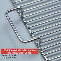 JILAIYAO | Stainless Steel Handle Water Draining Reinforced Outdoor Indoor Barbecue Grill Grate
