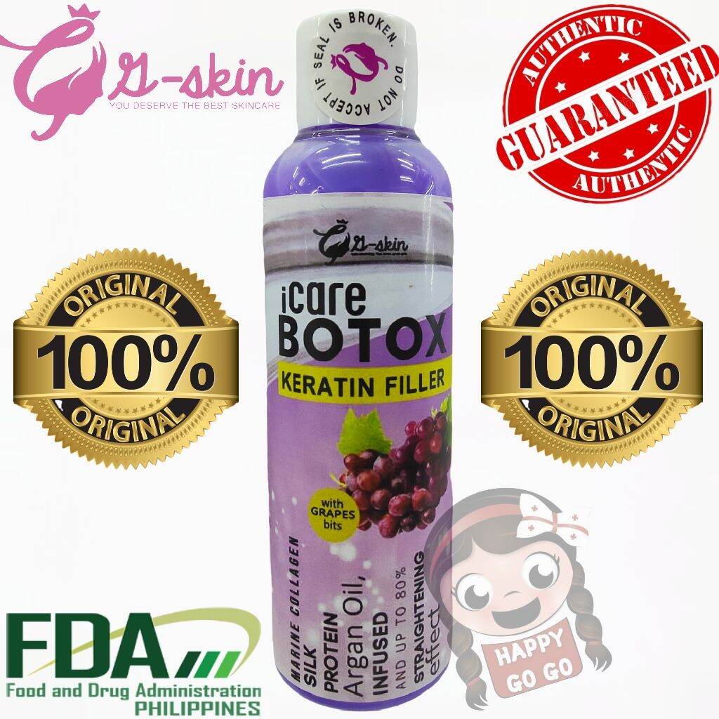 HAPPY GOGO ORIGINAL ICARE BOTOX KERATIN FILLER by G-Skin 100ML