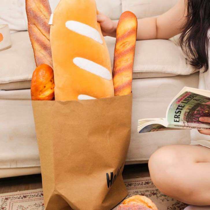 Baguette Pillow  The Official Bread Baguette Pillow Plush – bagguettepillow