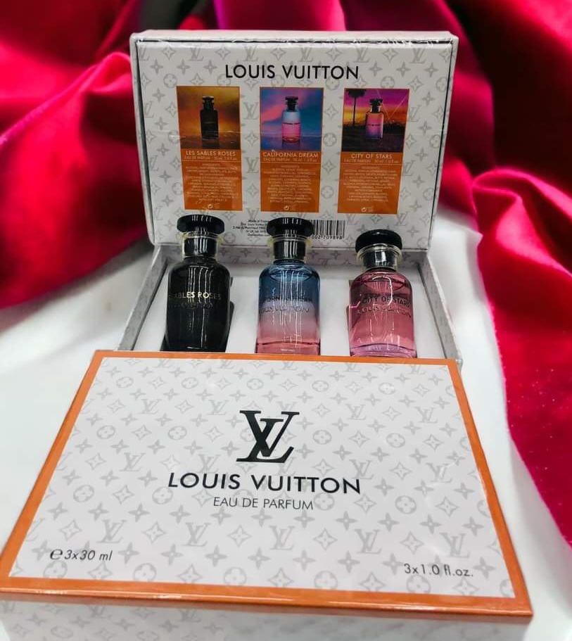France LouisVitton LV perfume, the city of stars, the wind, the rose, the  dawn, the undercurrent, the infinite peak, California dream.