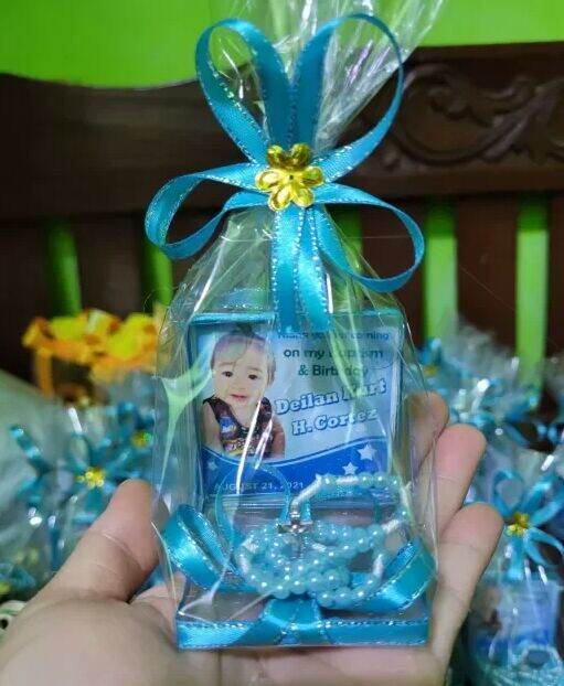 Diy christening souvenirs deals for baby boy